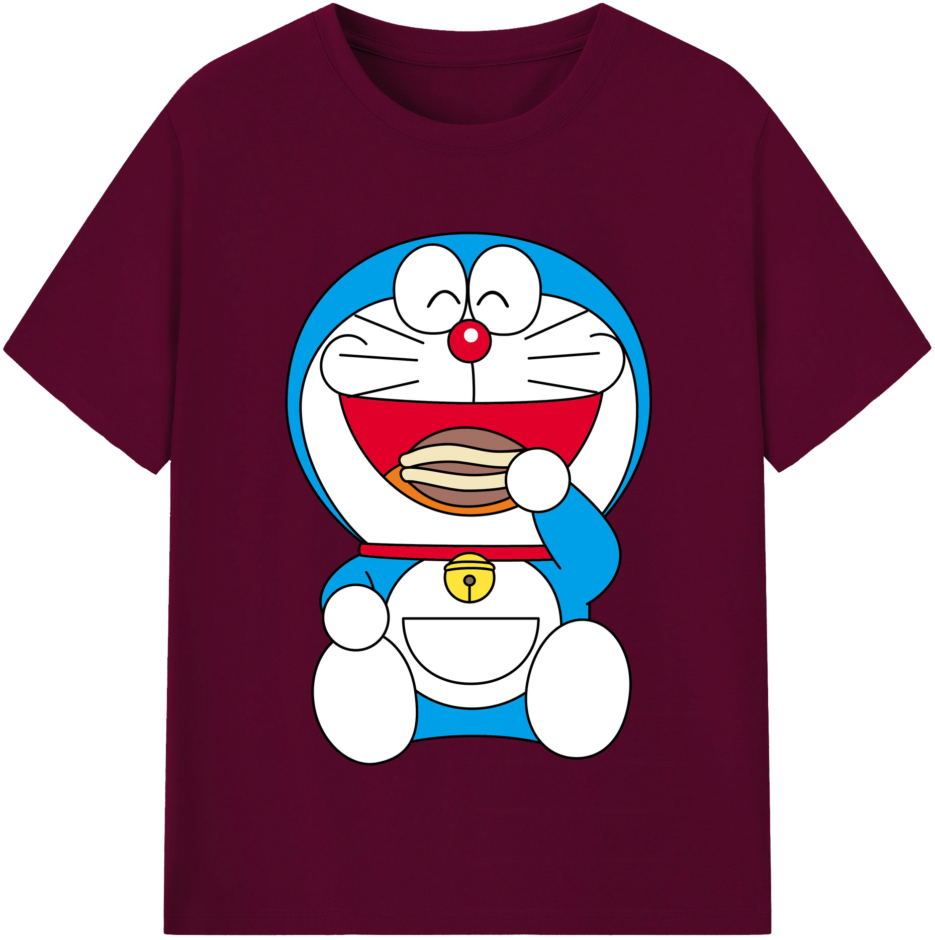 （画像用） ドラえもん Doraemon レディースカジュアルプリントTシャツ（綿100％）